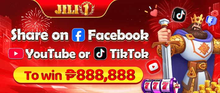 Share JILI1 on Facebook for rewards