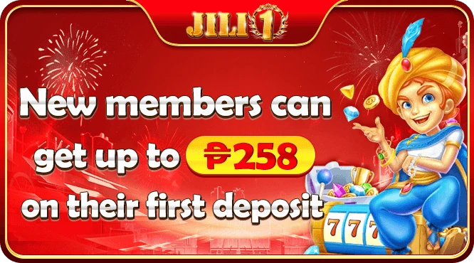 JILI1 first deposit bonus — up to ₱258